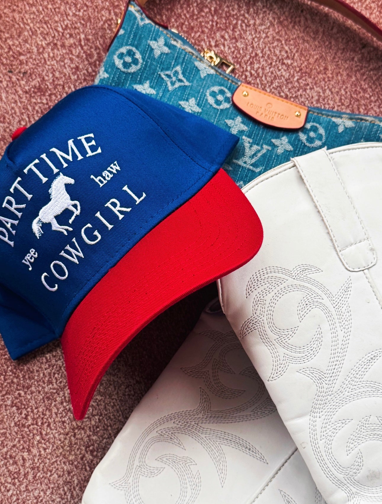 Part time Cowgirl Trucker