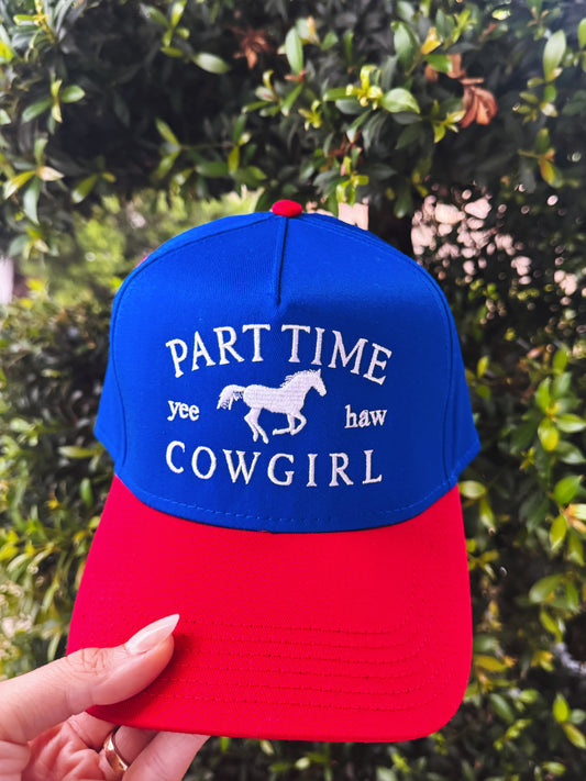 Part time Cowgirl Trucker